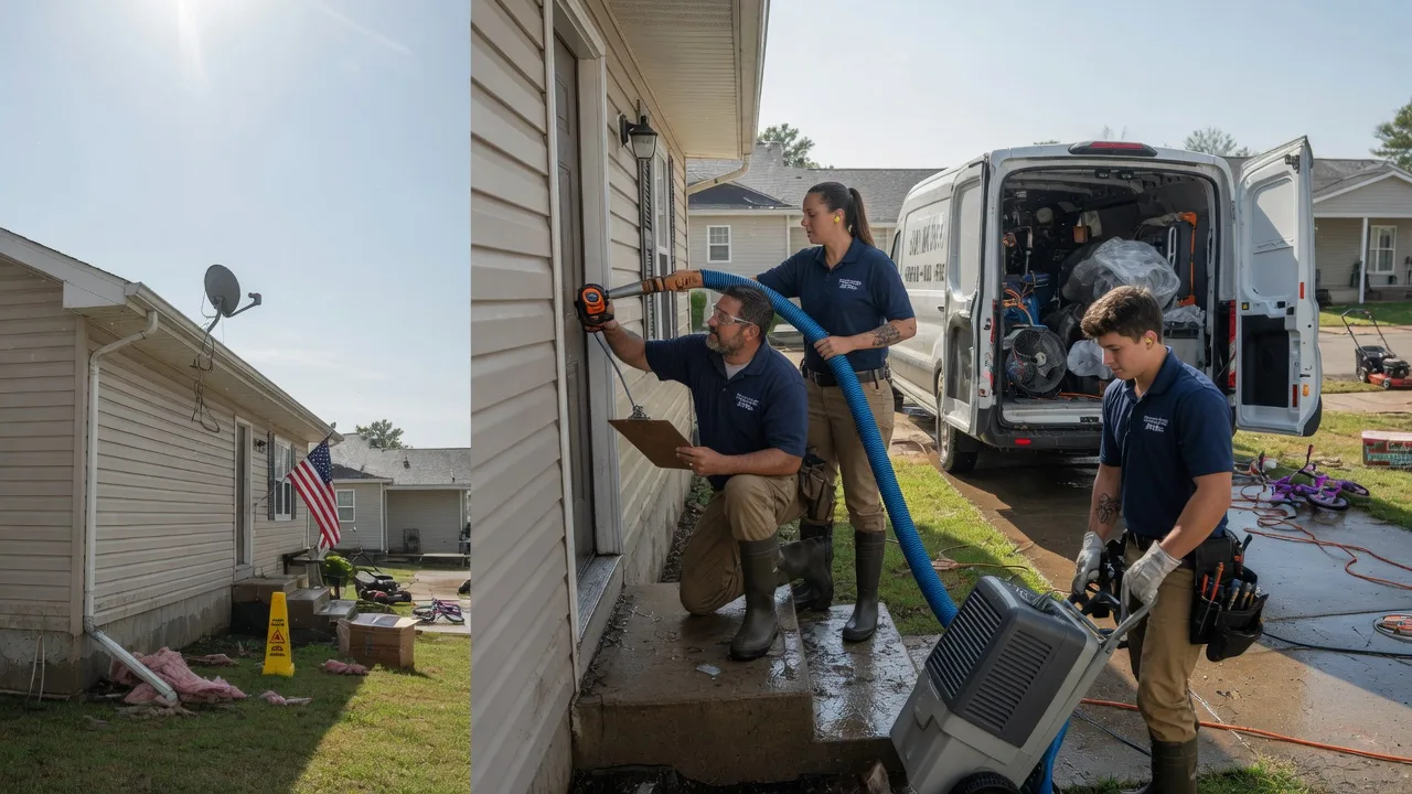 Ceiling Water Damage Restoration in Mt Zion, IL near me